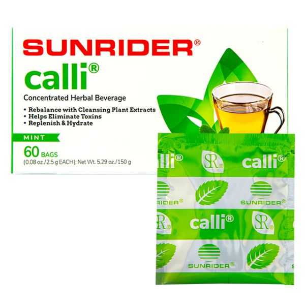 SunRider Calli Mint 60 Bags