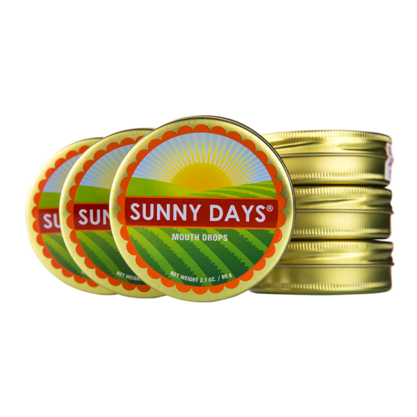 SunRider Sunny Days 6 Tins